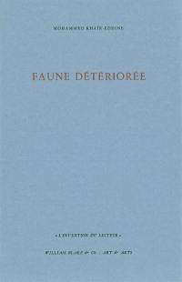 Faune détériorée