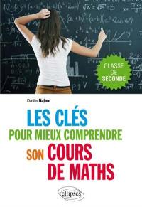 Les clés pour mieux comprendre son cours de maths : classe de 2de