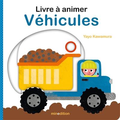 Véhicules : livre à animer