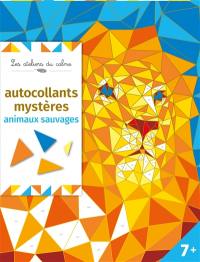 Autocollants mystères animaux sauvages