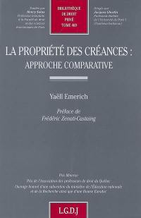 La propriété des créances : approche comparative