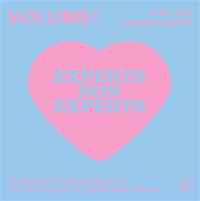 Volume !, n° 18-2. Experts-non experts