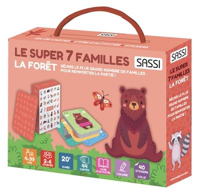 Le super 7 familles : la forêt : réunis le plus grand nombre de familles pour remporter la partie !