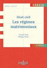 Droit civil : les régimes matrimoniaux