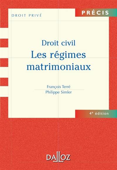 Droit civil : les régimes matrimoniaux