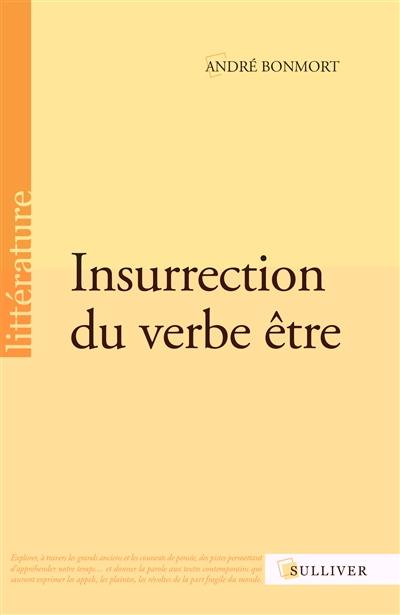 Insurrection du verbe être