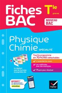 Physique chimie spécialité, terminale générale : nouveau bac