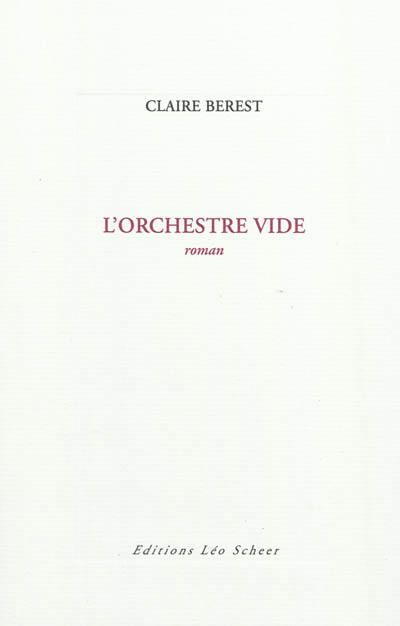 L'orchestre vide