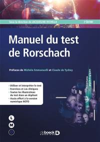 Manuel du test de Rorschach