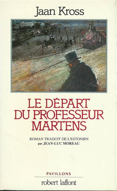 Le départ du professeur Martens