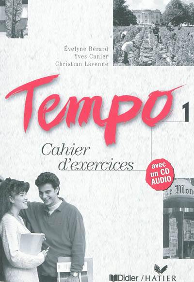 Tempo 1 : cahier d'exercices