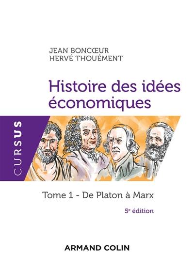 Histoire des idées économiques. Vol. 1. De Platon à Marx