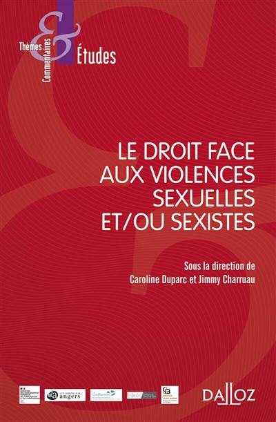 Le droit face aux violences sexuelles et-ou sexistes