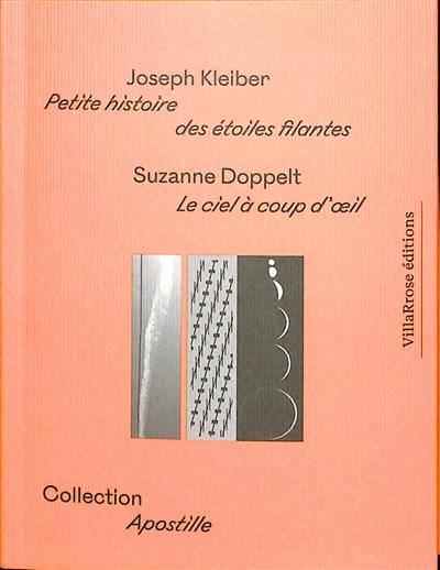 Petite histoire des étoiles filantes. Le ciel à coup d'oeil