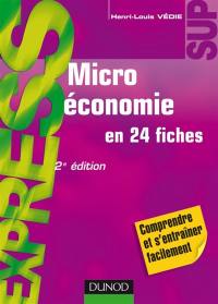 Microéconomie en 24 fiches