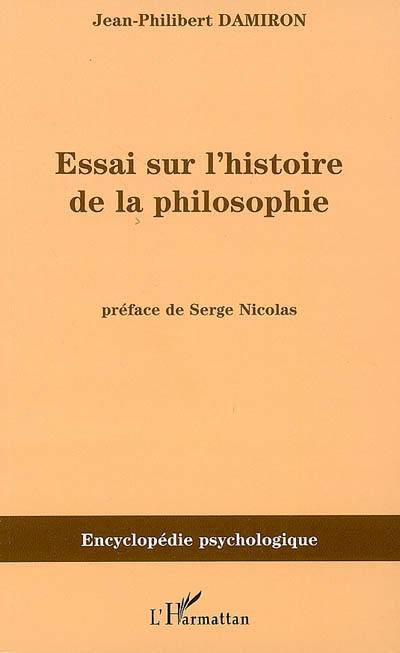 Essai sur l'histoire de la philosophie