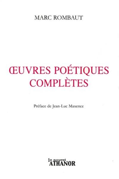 Oeuvres poétiques complètes