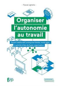 Organiser l'autonomie au travail : travail collaboratif, entreprise libérée, mode agile... : l'activité à l'ère de l'auto-organisation