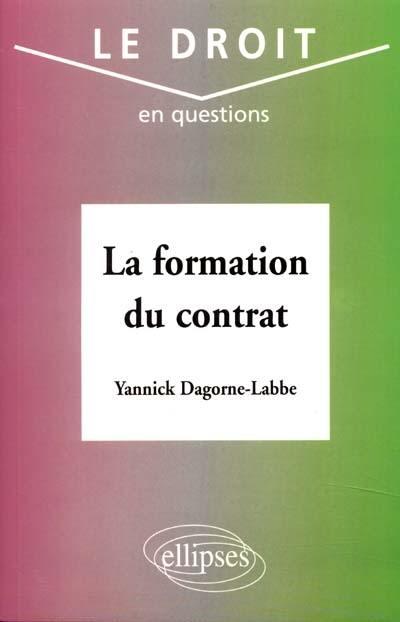 La formation du contrat