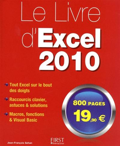 Le livre d'Excel 2010