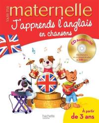 J'apprends l'anglais en chansons, à partir de 3 ans