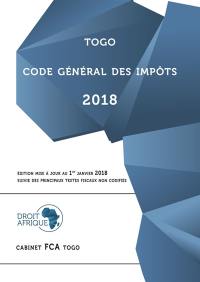 Togo : Code général des impôts 2018