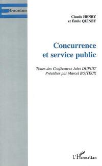 Concurrence et service public