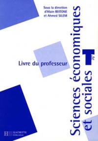 Sciences économiques et sociales terminale : livre du professeur