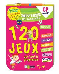 Réviser en vacances, CP vers CE1 : 120 jeux sur tout le programme