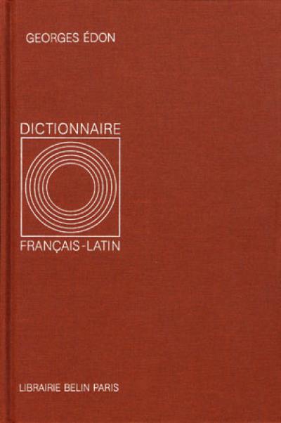 Dictionnaire français-latin