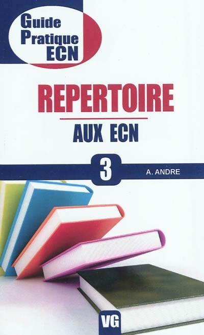 Répertoire aux ECN