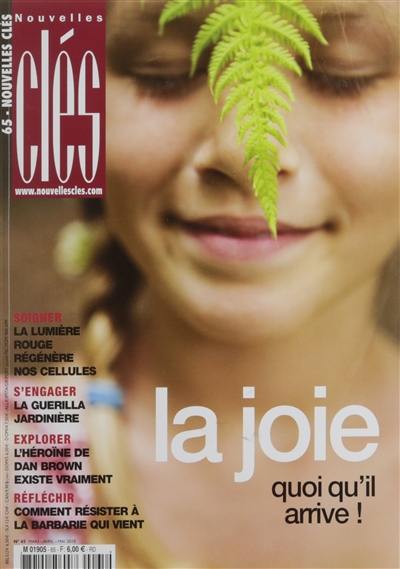 Nouvelles clés, n° 65. La joie