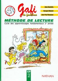 Gafi le fantôme : méthode de lecture, cycle des apprentissages fondamentaux 2e année, CP livret 2