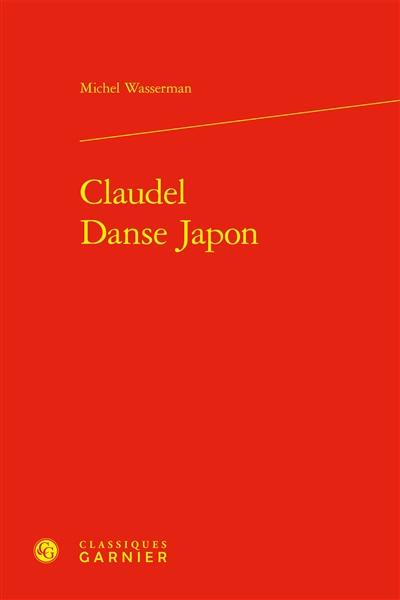 Claudel, danse, Japon