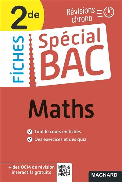 Maths 2de : révisions chrono