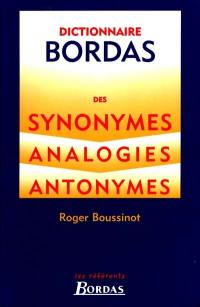 Dictionnaire des synonymes, analogies et antonymes