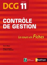 Contrôle de gestion : DCG épreuve 11 : le cours en fiches