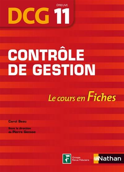 Contrôle de gestion : DCG épreuve 11 : le cours en fiches