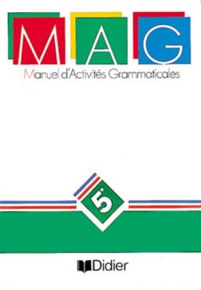 Manuel d'activités grammaticales