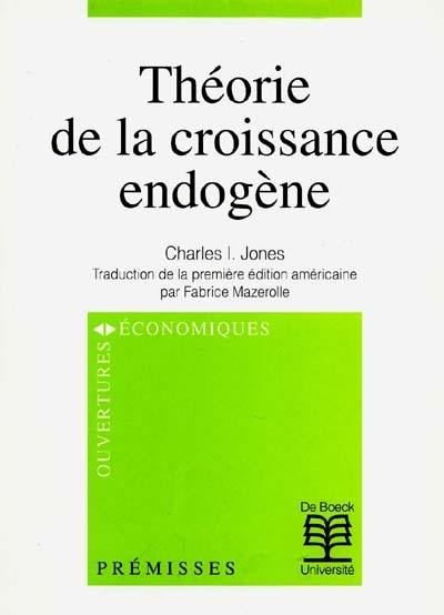 Théorie de la croissance endogène