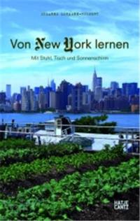 Von New York lernen Mit Stuhl, Tisch und Sonnenschirm