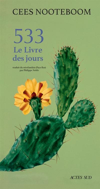 533 : le livre des jours