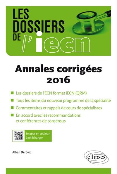 Annales corrigées 2016