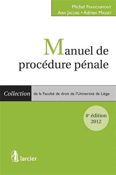 Manuel de procédure pénale