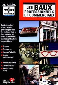 Les baux professionnels et commerciaux