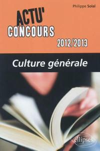 Culture générale 2012-2013