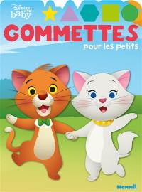 Disney baby : les aristochats : gommettes pour les petits