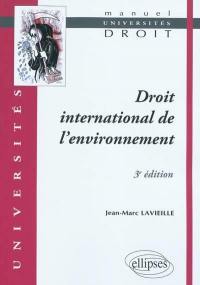 Droit international de l'environnement