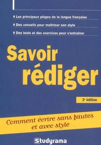 Savoir rédiger