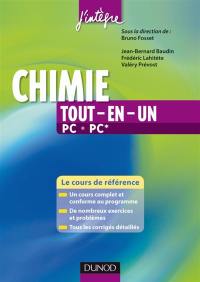 Chimie tout-en-un PC-PC* : le cours de référence